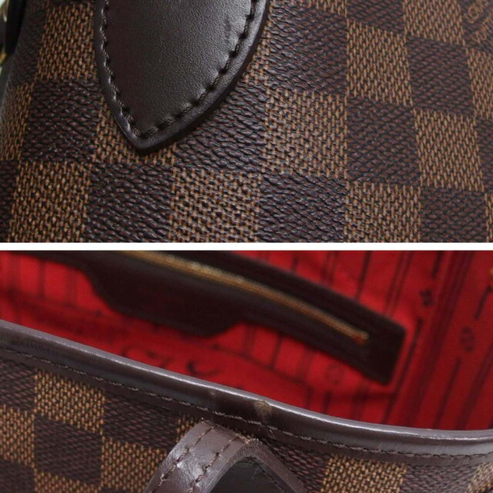 LOUIS VUITTON Authentic Brown Damier Neverfull PM Tote Bag - Picture 6 of 11